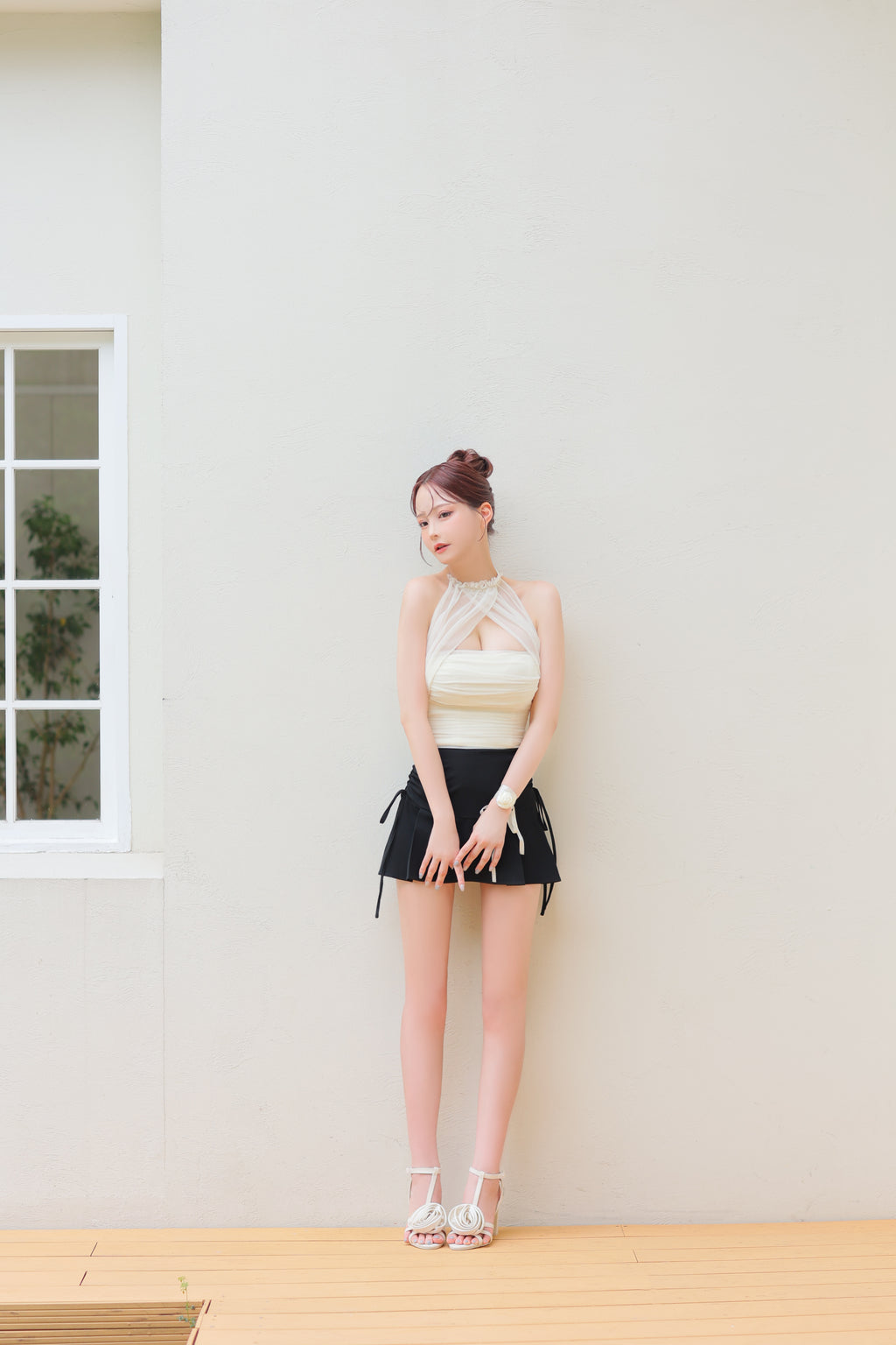 【XS～Lサイズあり】Soleil de brille setup dress (brille3386)