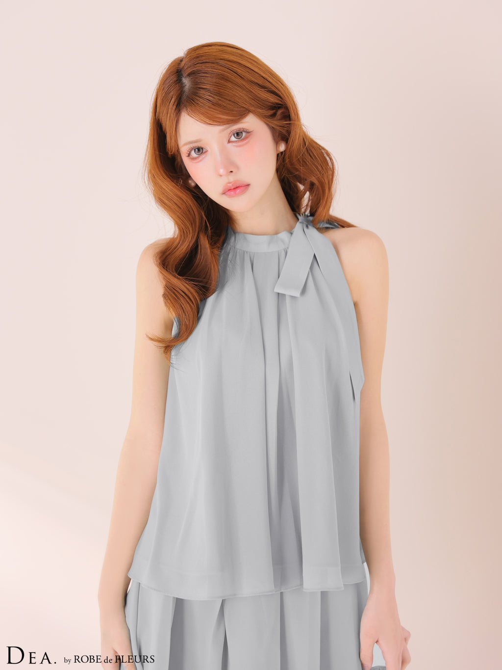 【XS～Lサイズあり】サテンシフォンフレアセットアップミニキャバドレス(DE3372)