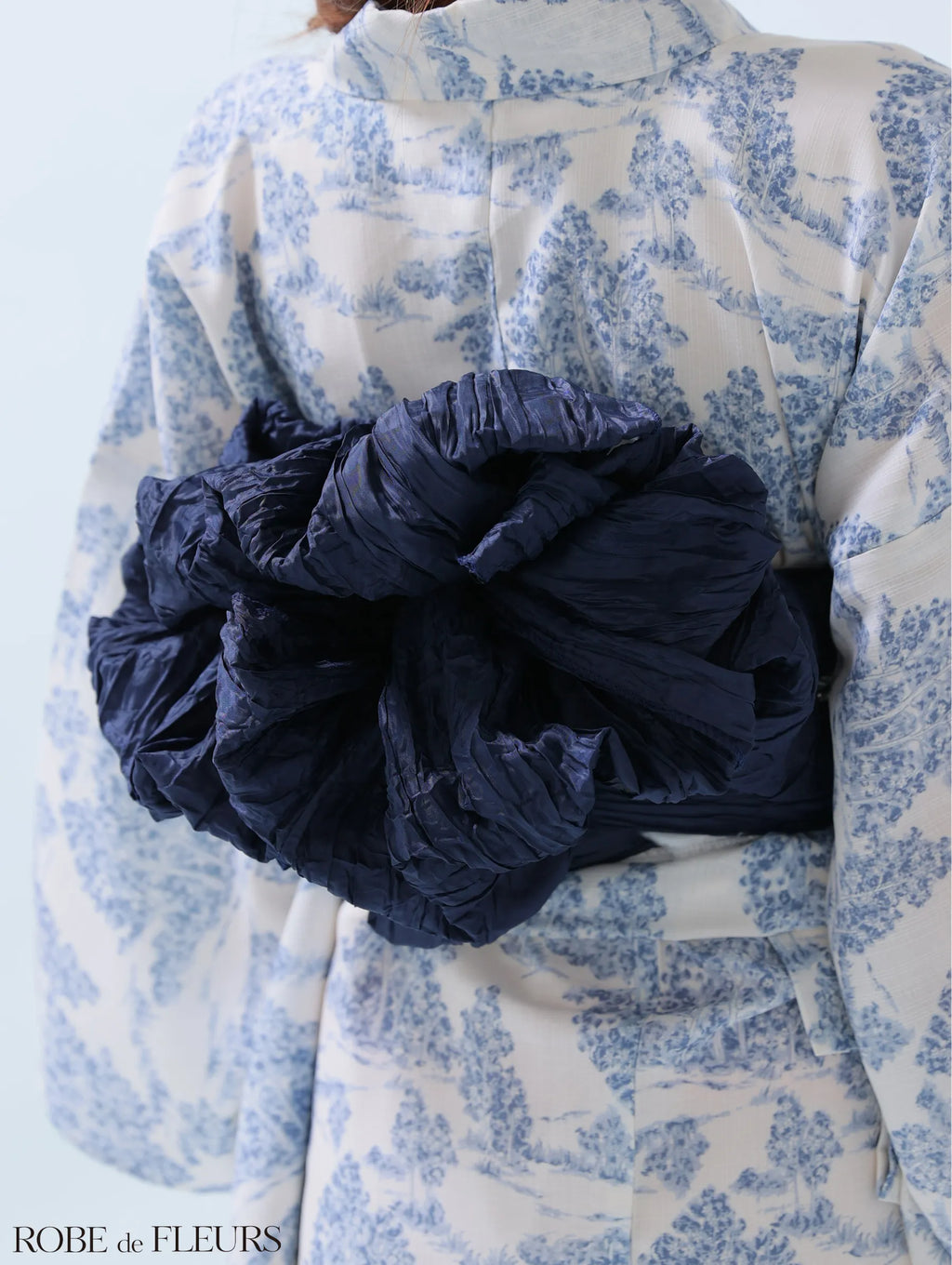 【浴衣】ROBE de FLEURS Floral print yukata　(fm3375)