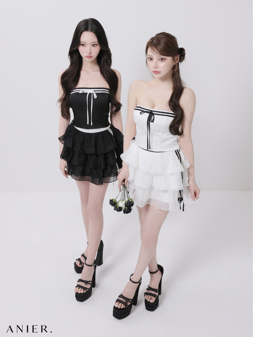 【XSサイズあり】 sports × girly mix setup（anier4066）