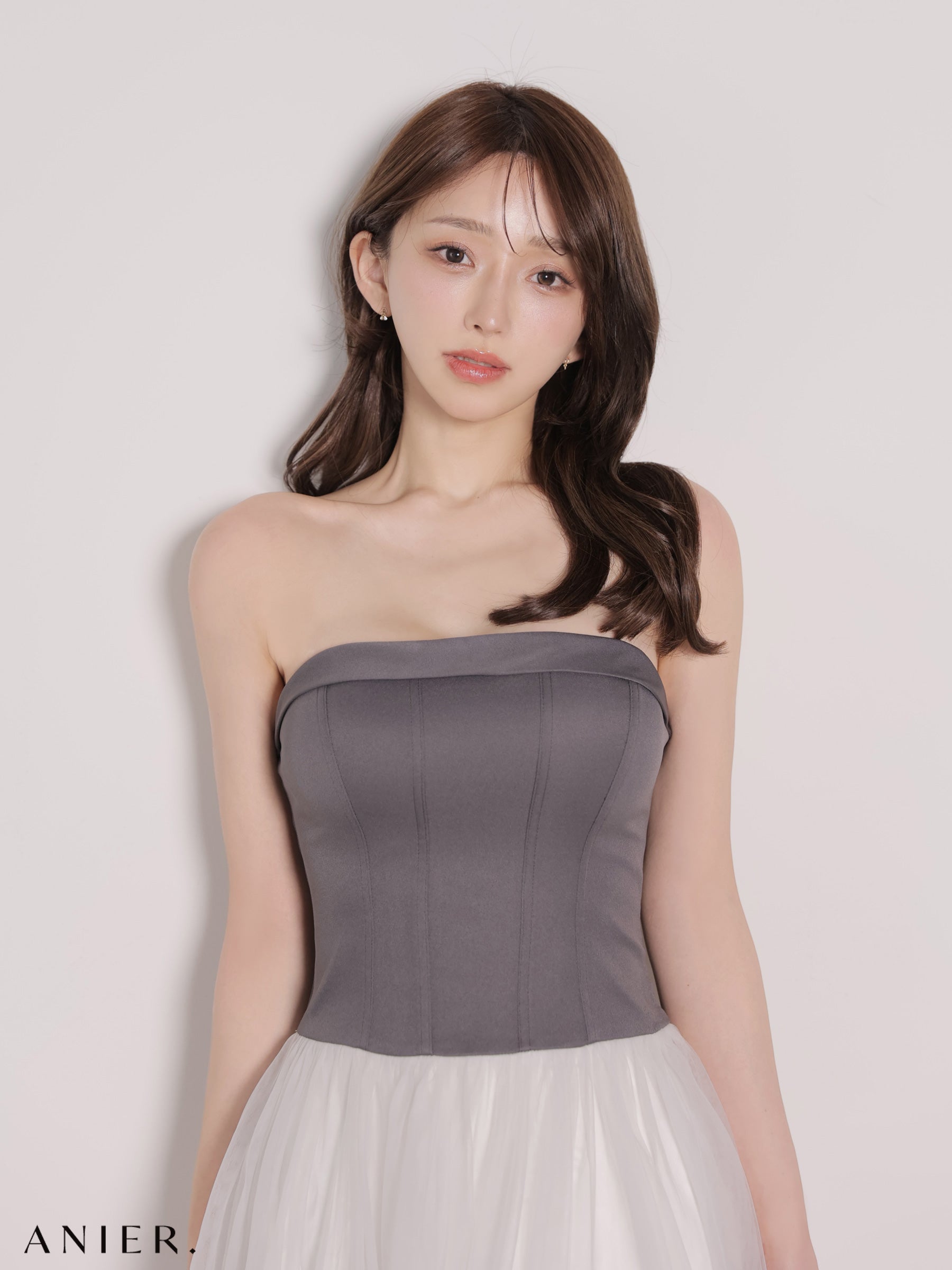 【XSサイズあり】 chic corset couture long dress（anier4071）