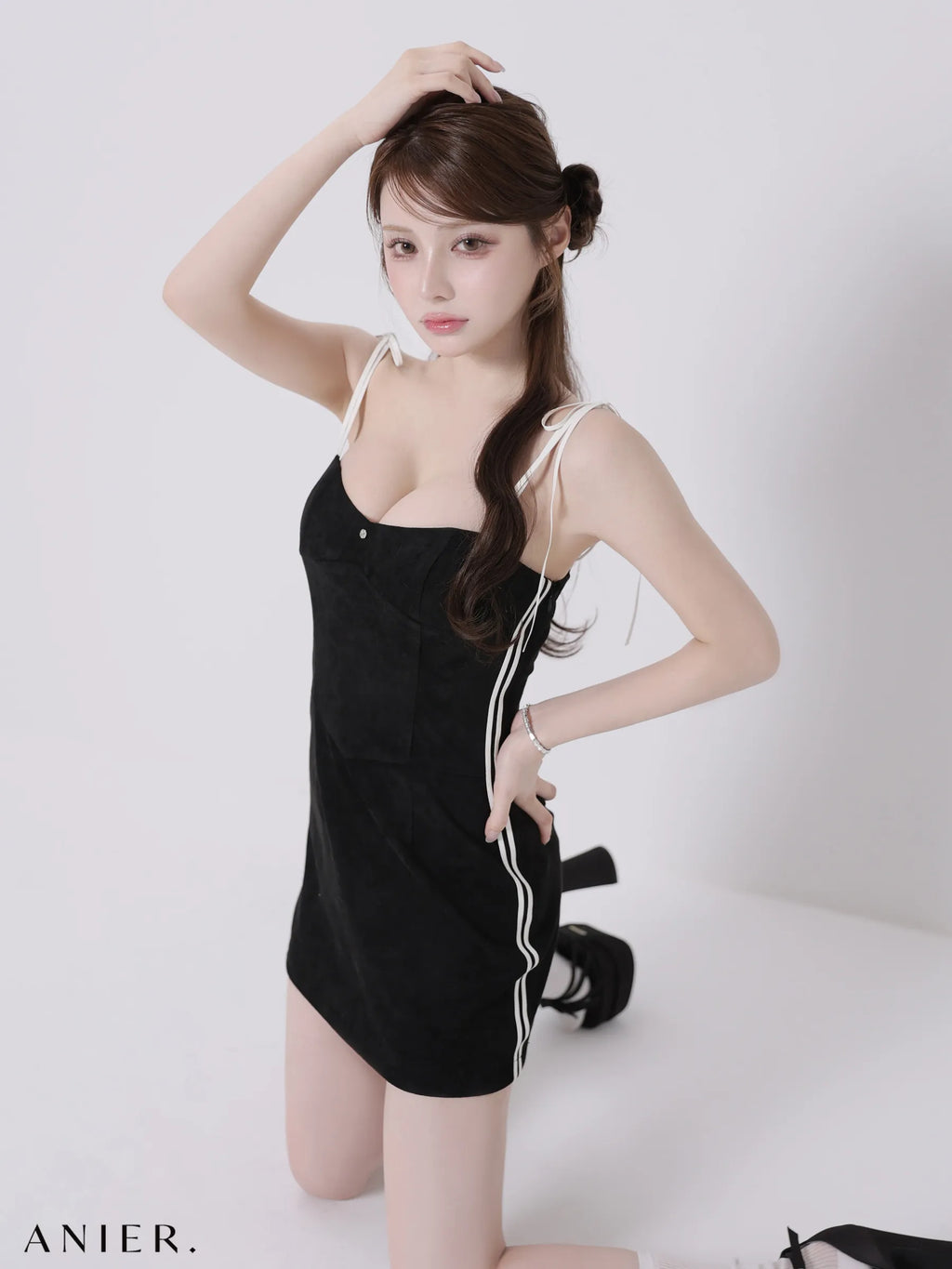 sports×mode mix dress（anier4076）