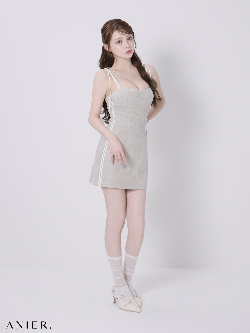 【XSサイズあり】 sports×mode mix dress（anier4076）