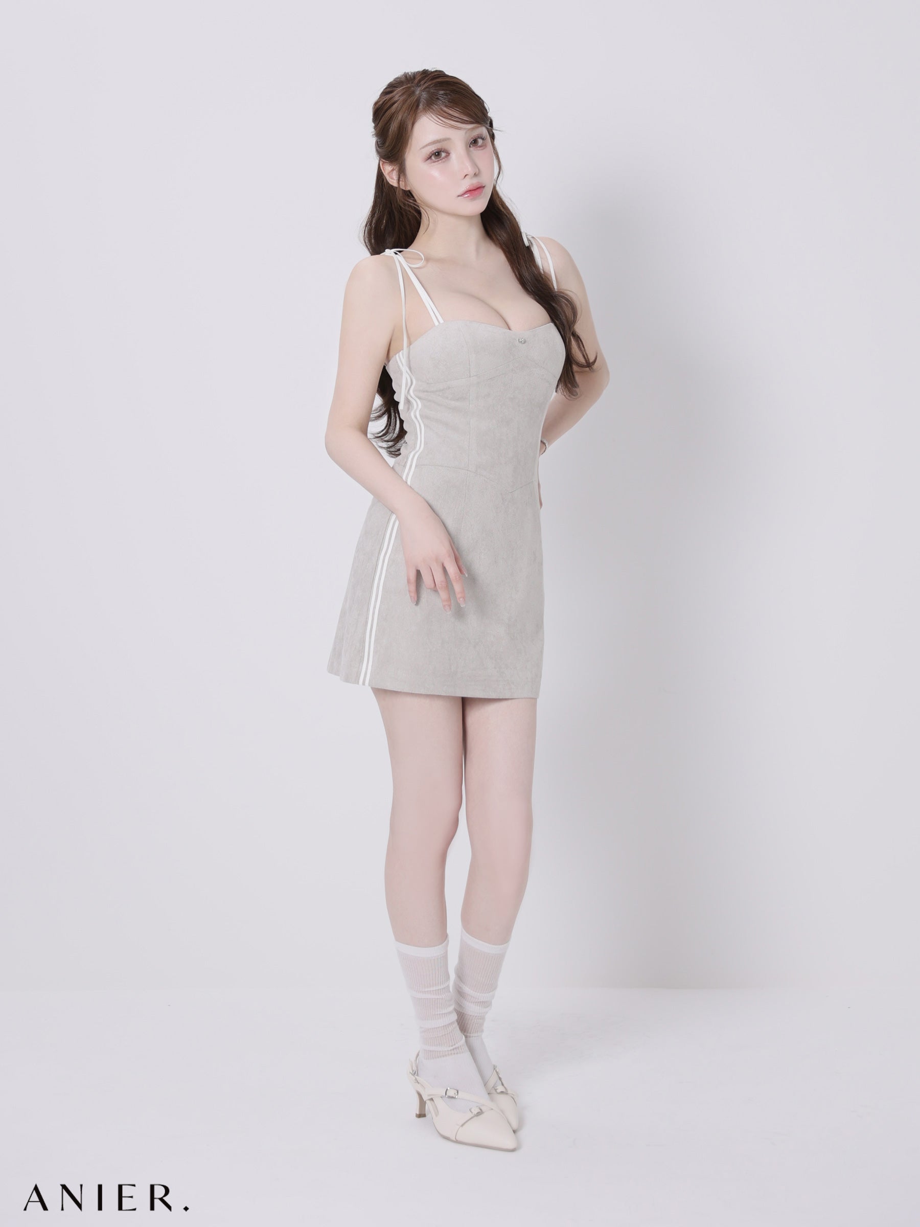 【XSサイズあり】 sports×mode mix dress（anier4076）