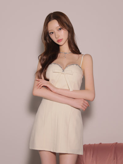 【予約】Starlit Bow Dress  (anier4087)