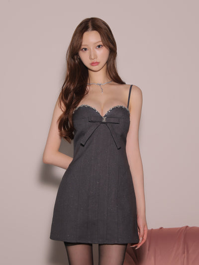 【予約】Starlit Bow Dress  (anier4087)