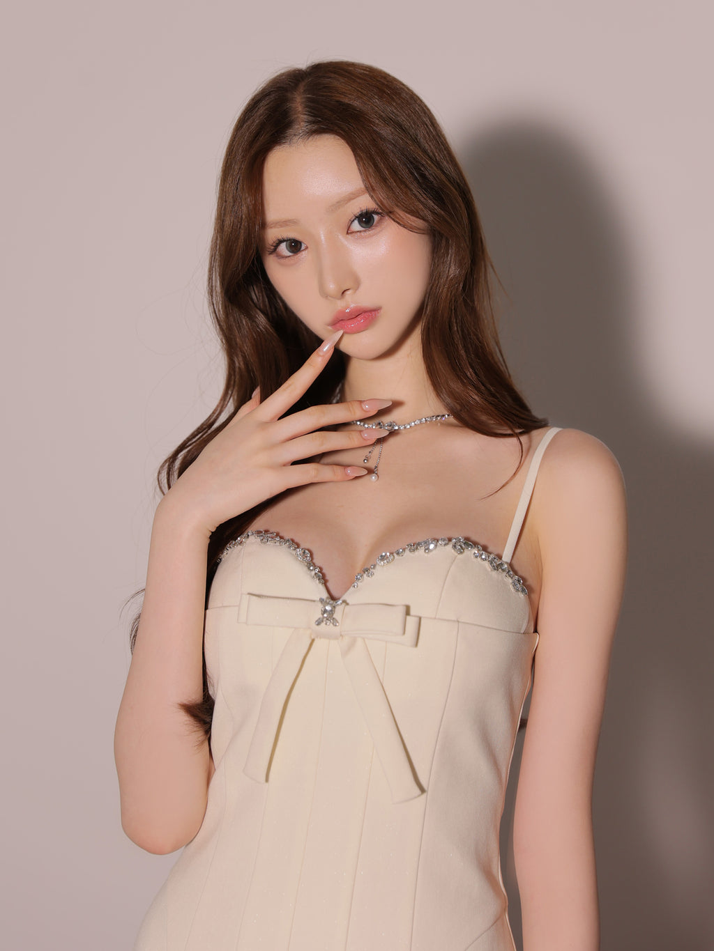 【予約】Starlit Bow Dress  (anier4087)