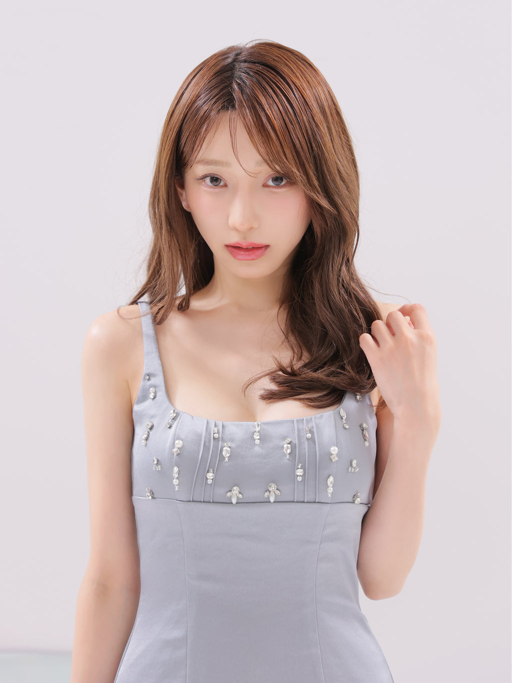 予約商品【7月下旬頃入荷予定】Stella Bijou Mini Dress(anier4089)