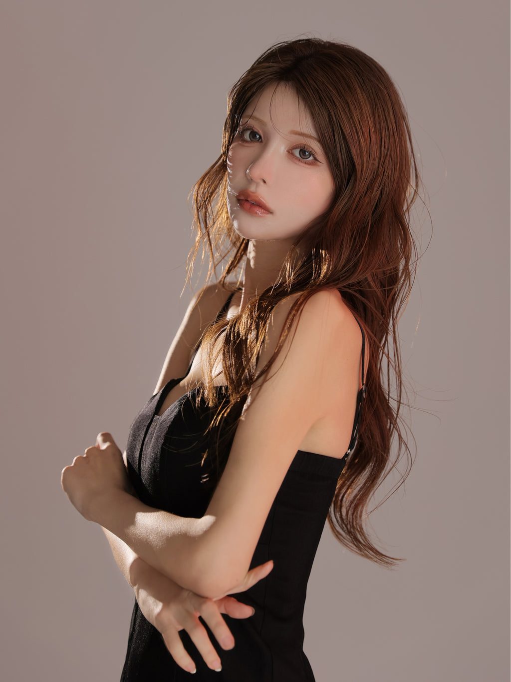★予約商品★【7月中旬頃入荷予定】【XSサイズあり】Sheer Overlay Mini Dress(anier4093)