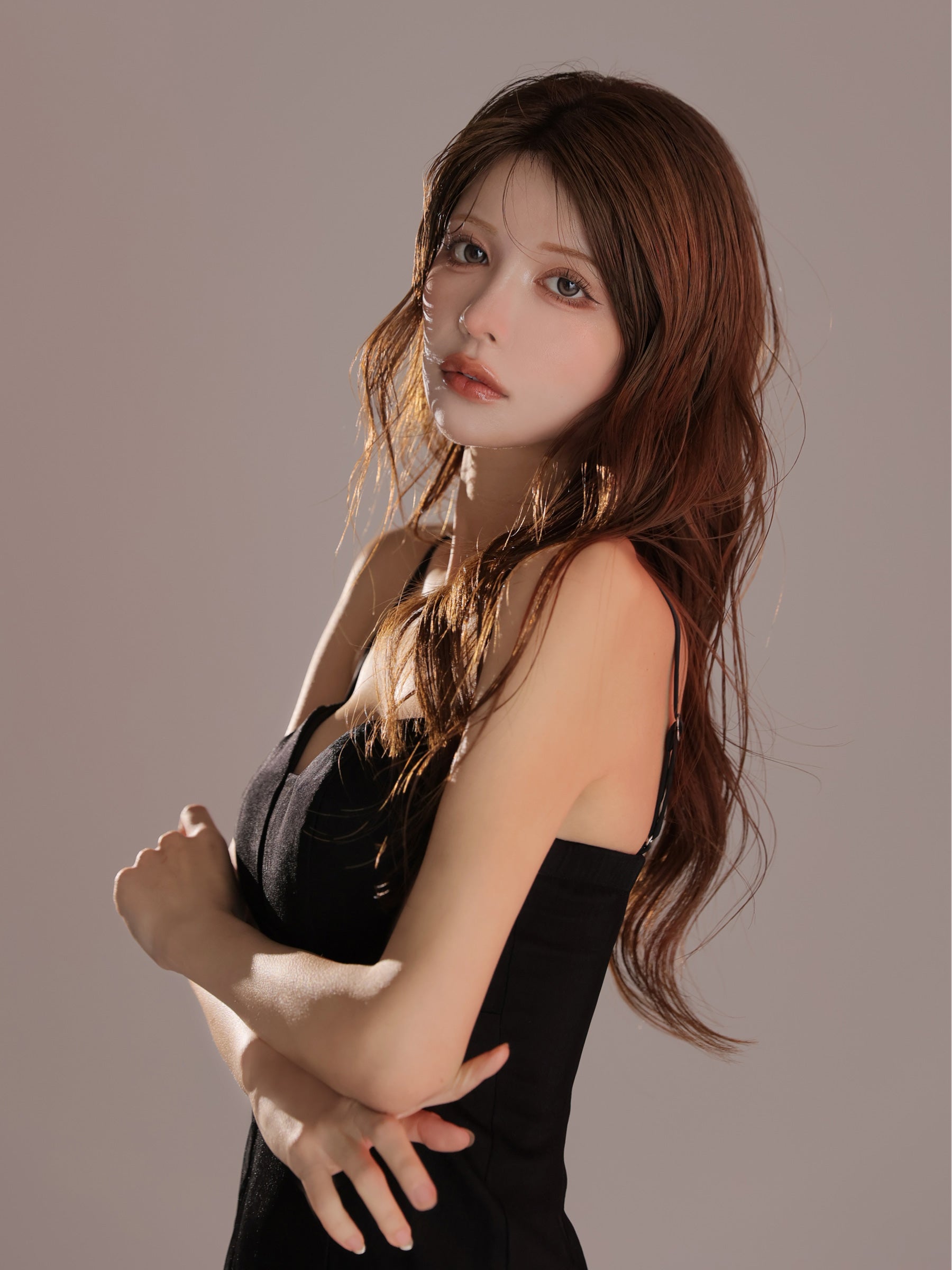 ★予約商品★【7月中旬頃入荷予定】【XSサイズあり】Sheer Overlay Mini Dress(anier4093)