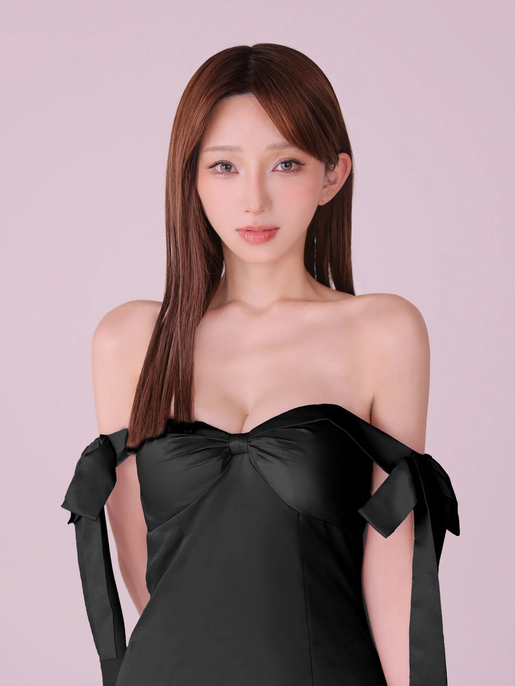 【予約】Allure Ribbon Dress(anier4097)
