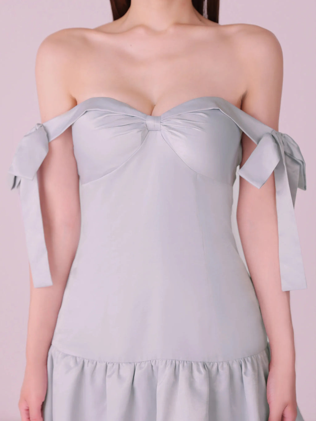 【予約】Allure Ribbon Dress(anier4097)