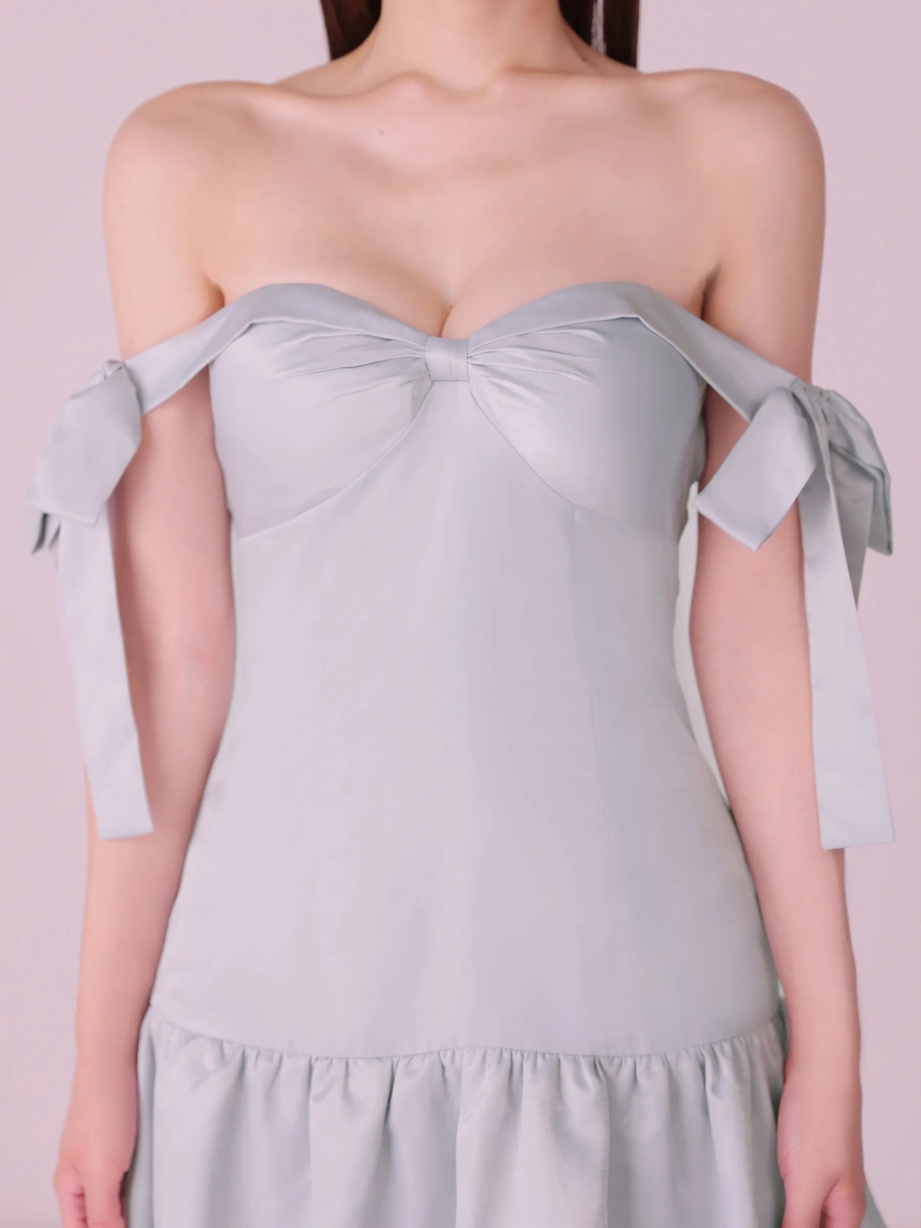【予約】Allure Ribbon Dress(anier4097)