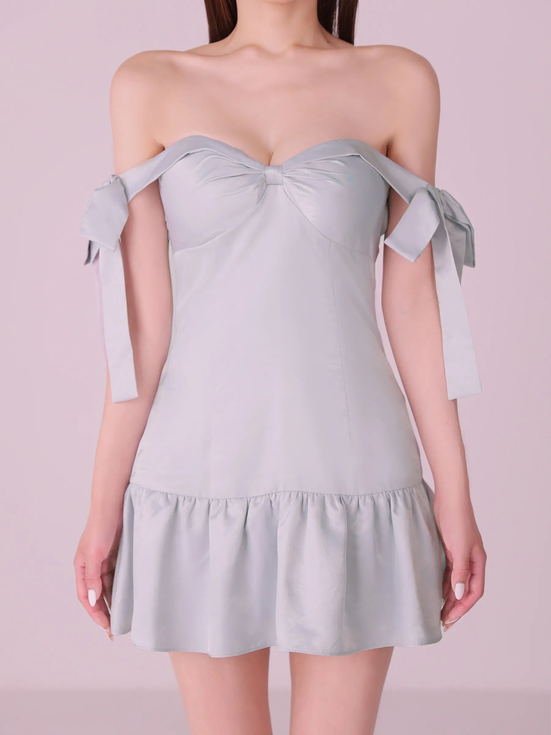 【予約】Allure Ribbon Dress(anier4097)