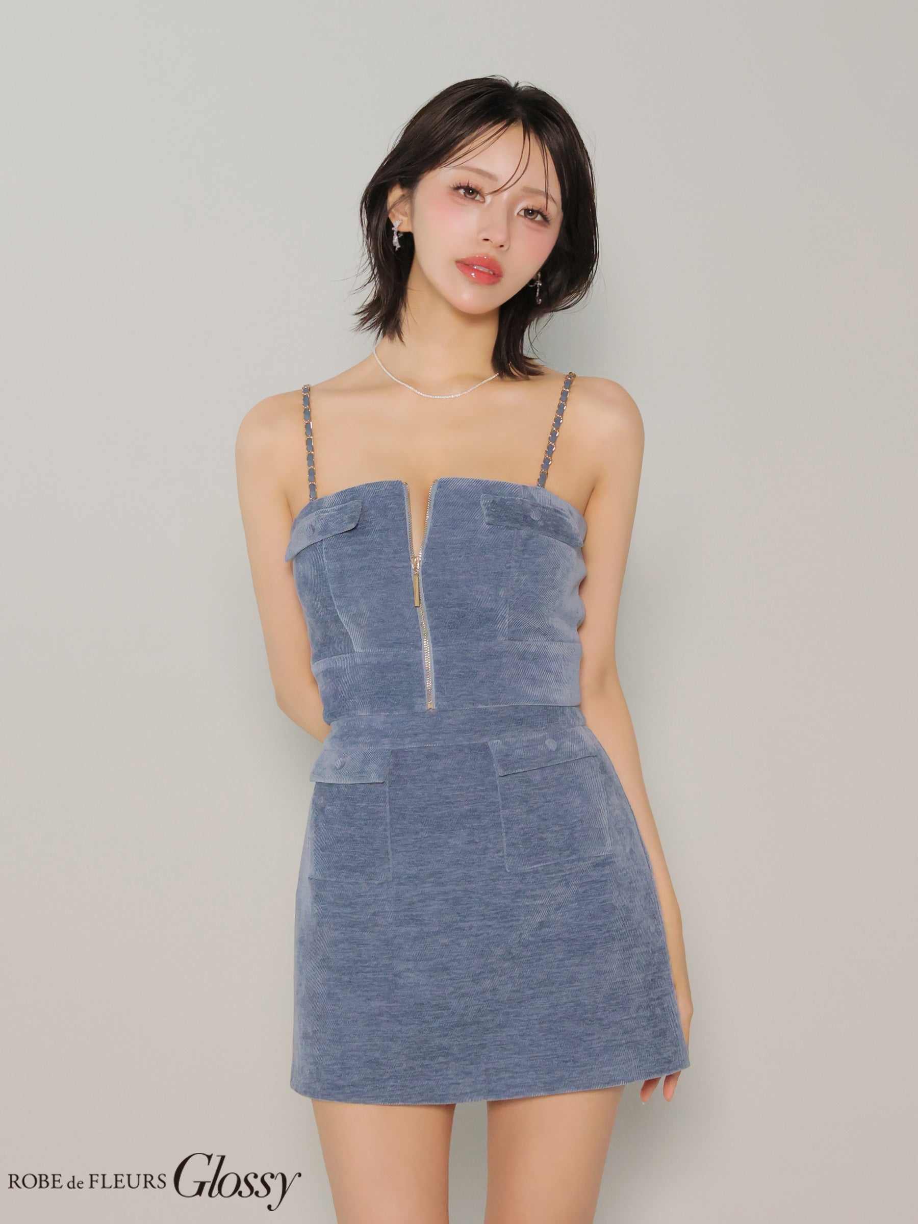 Glossy by ROBE de FLEURS キャバドレスセットアップ SETUP – ROBE de FLEURS