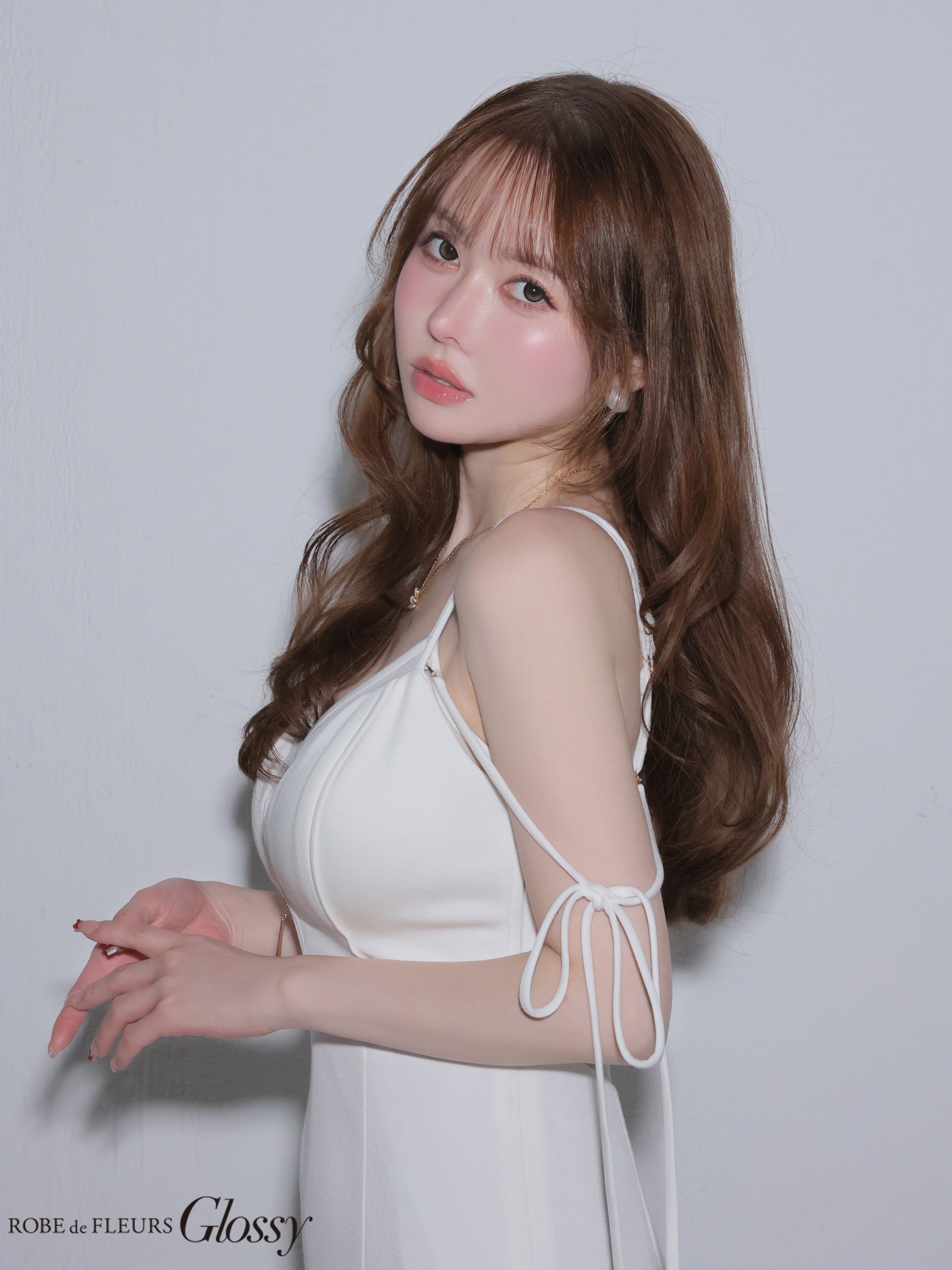 ★予約商品★【7月上旬頃入荷予定】【XS〜Lサイズあり】シアードッキングフロントジップマーメイドロングキャバドレス (GL4341)