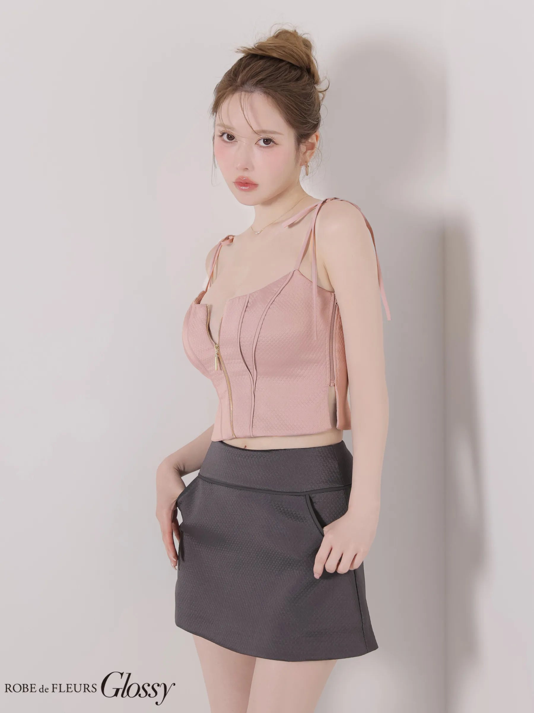 pink×gray