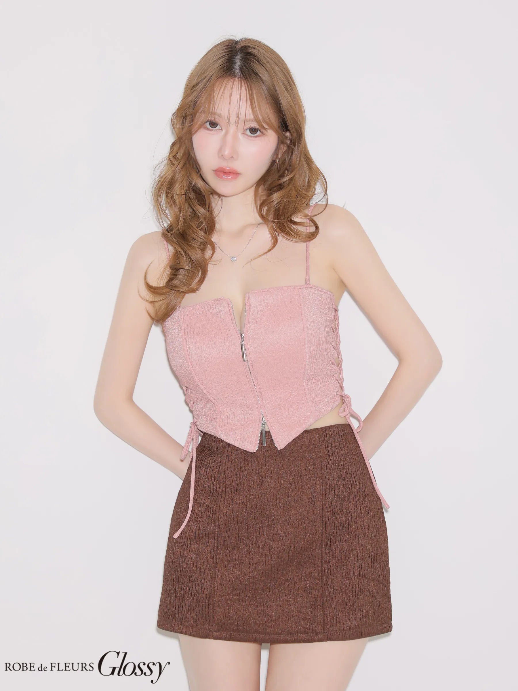 pink×brown