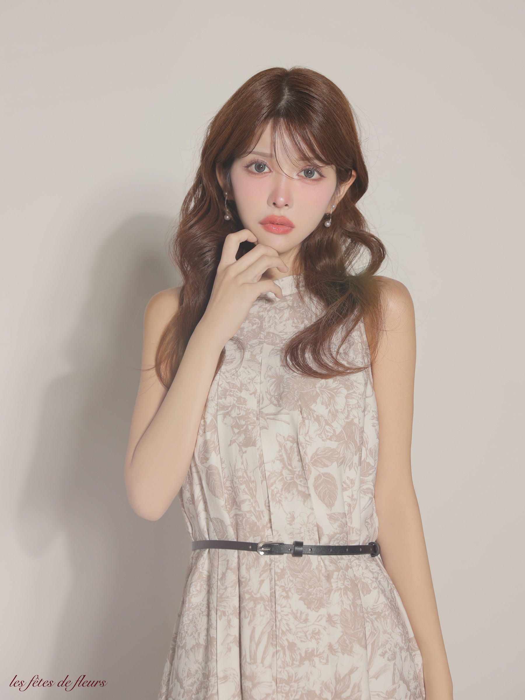 ★一部予約商品★【7月上旬頃入荷予定】【XSサイズあり】belle bloom mini dress(LF4613)