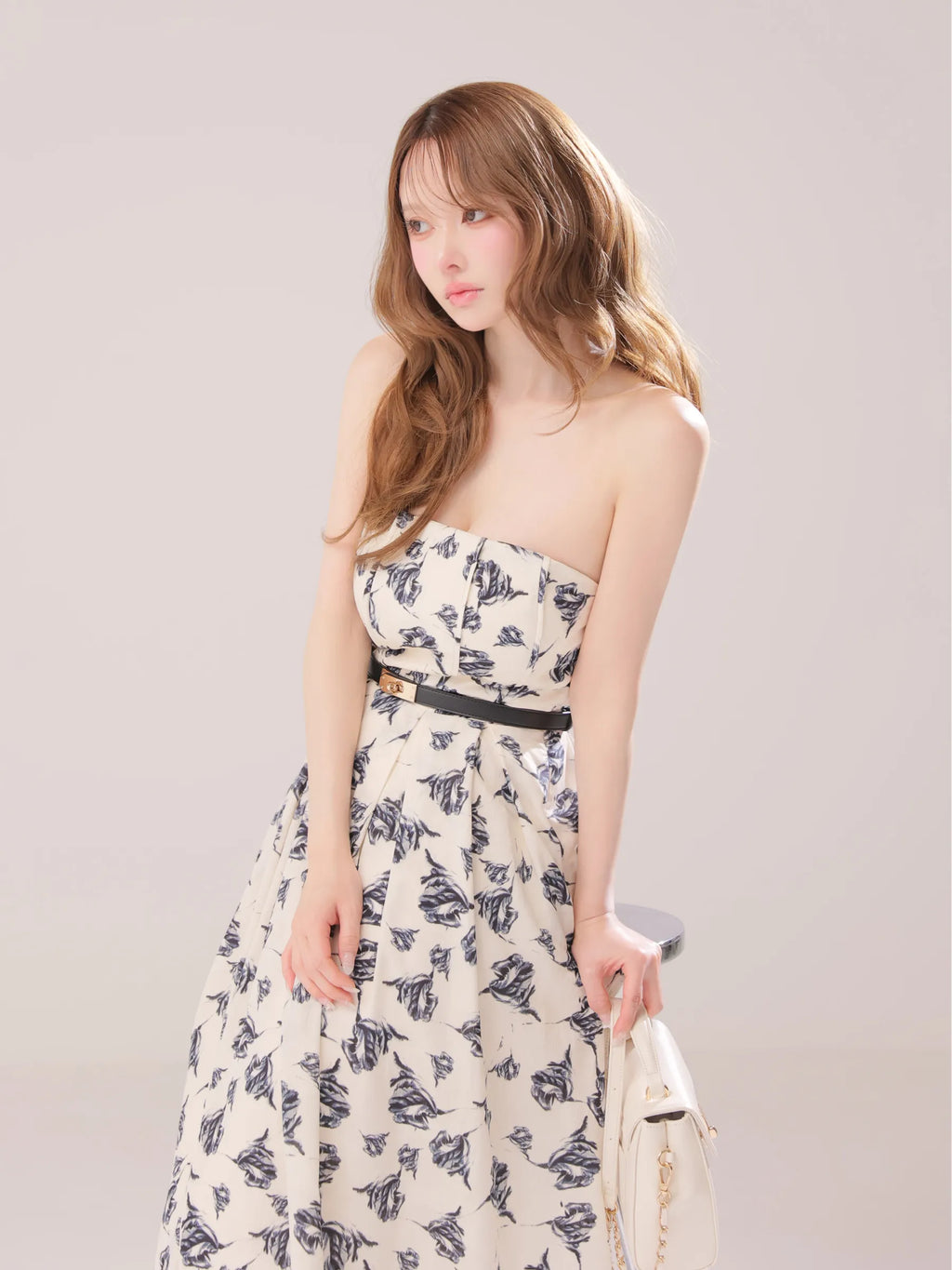 Flower bear long dress(VC4678)