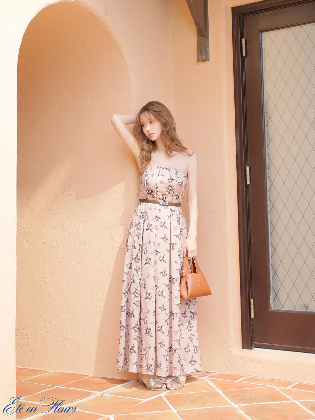 Flower bear long dress(VC4678)