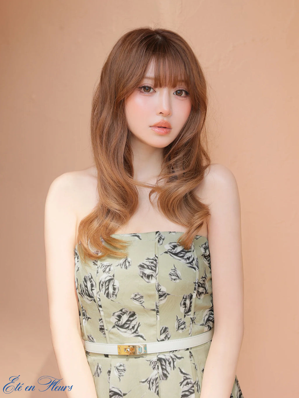 Flower bear long dress(VC4678)