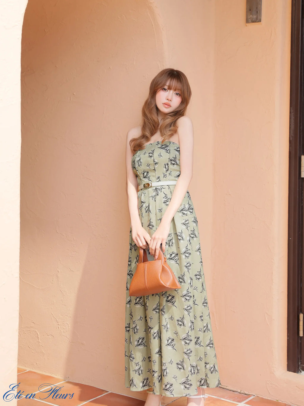 Flower bear long dress(VC4678)