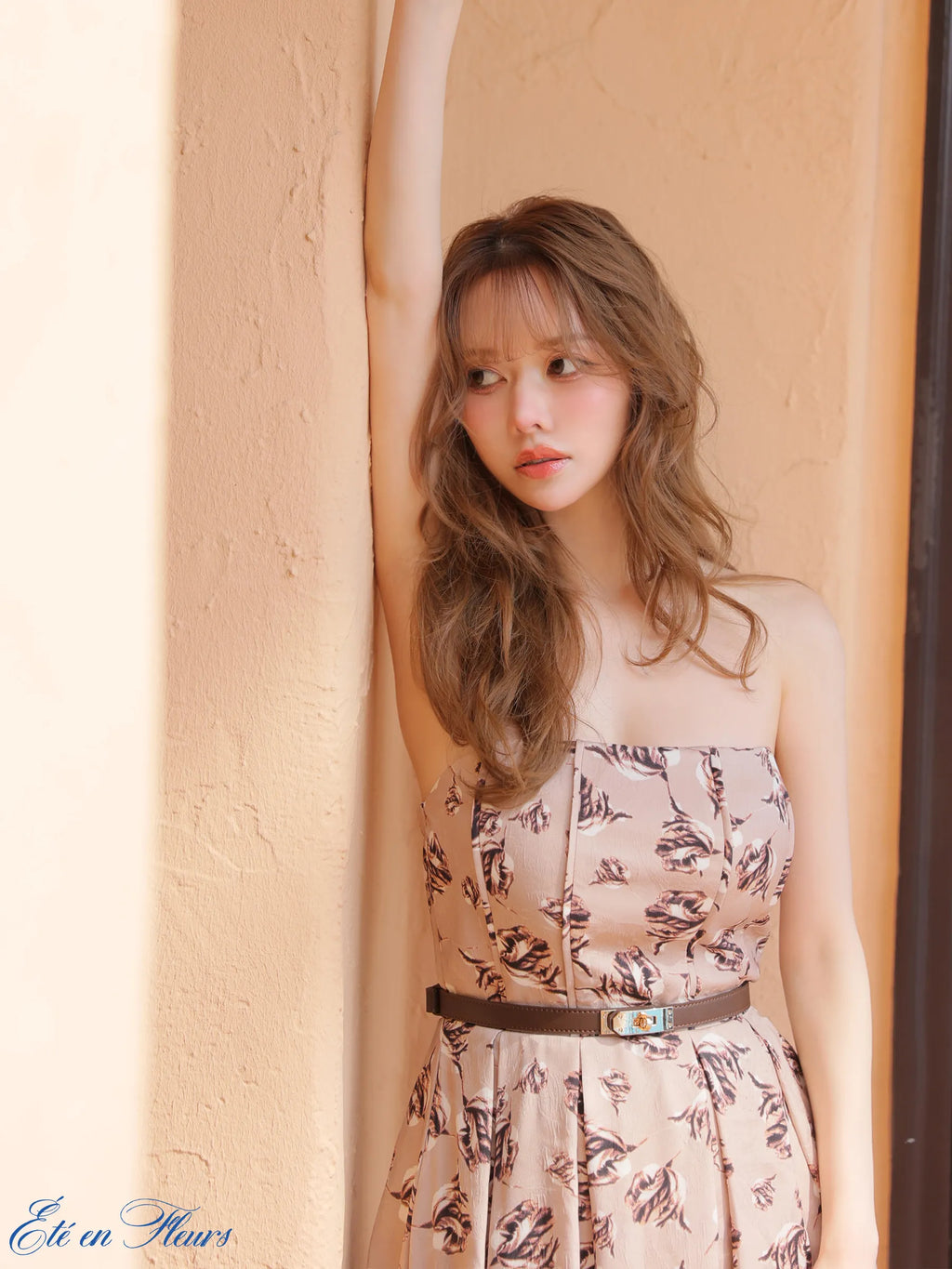 Flower bear long dress(VC4678)