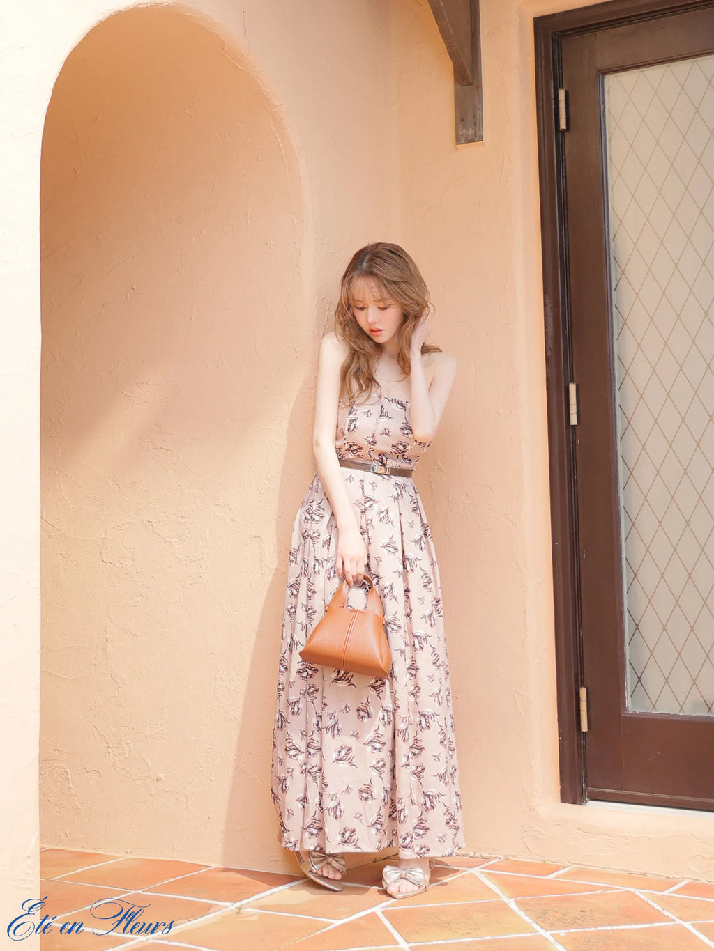 Flower bear long dress(VC4678)