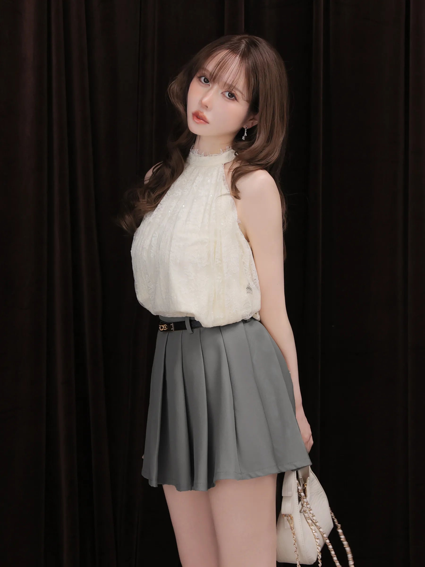 ivory×gray