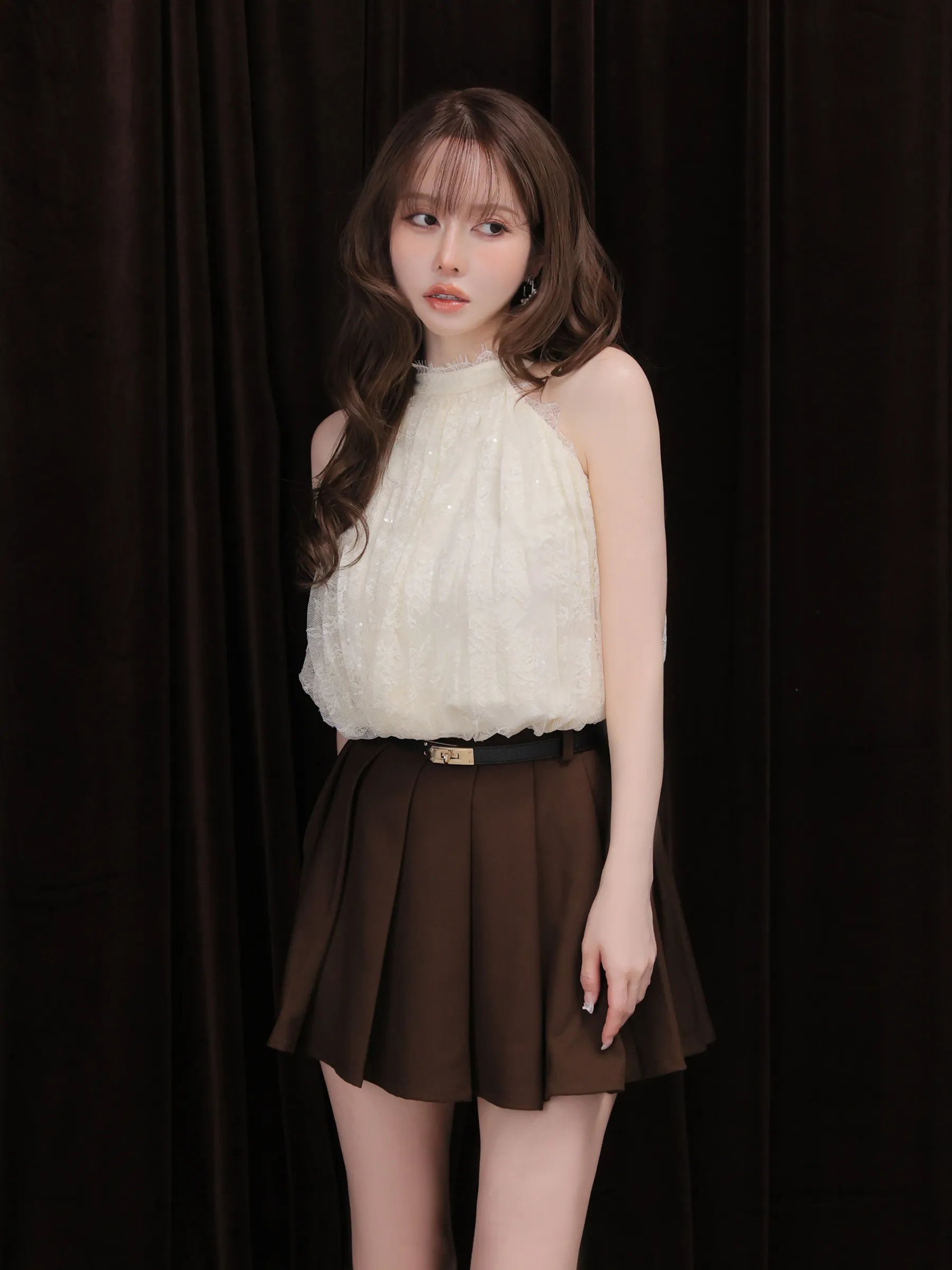 ivory×brown
