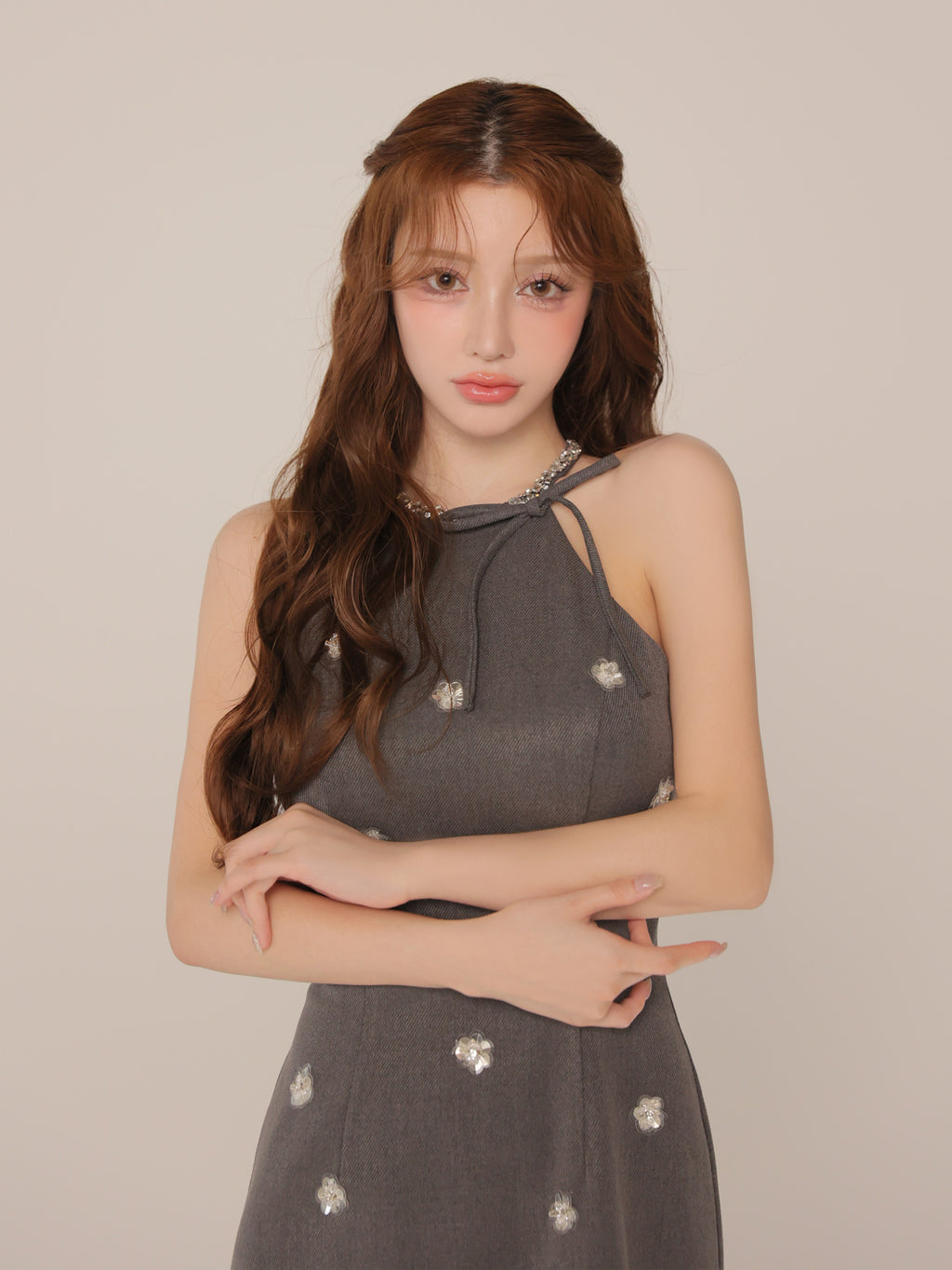 【予約】Frost Flower Dress (anier5111)