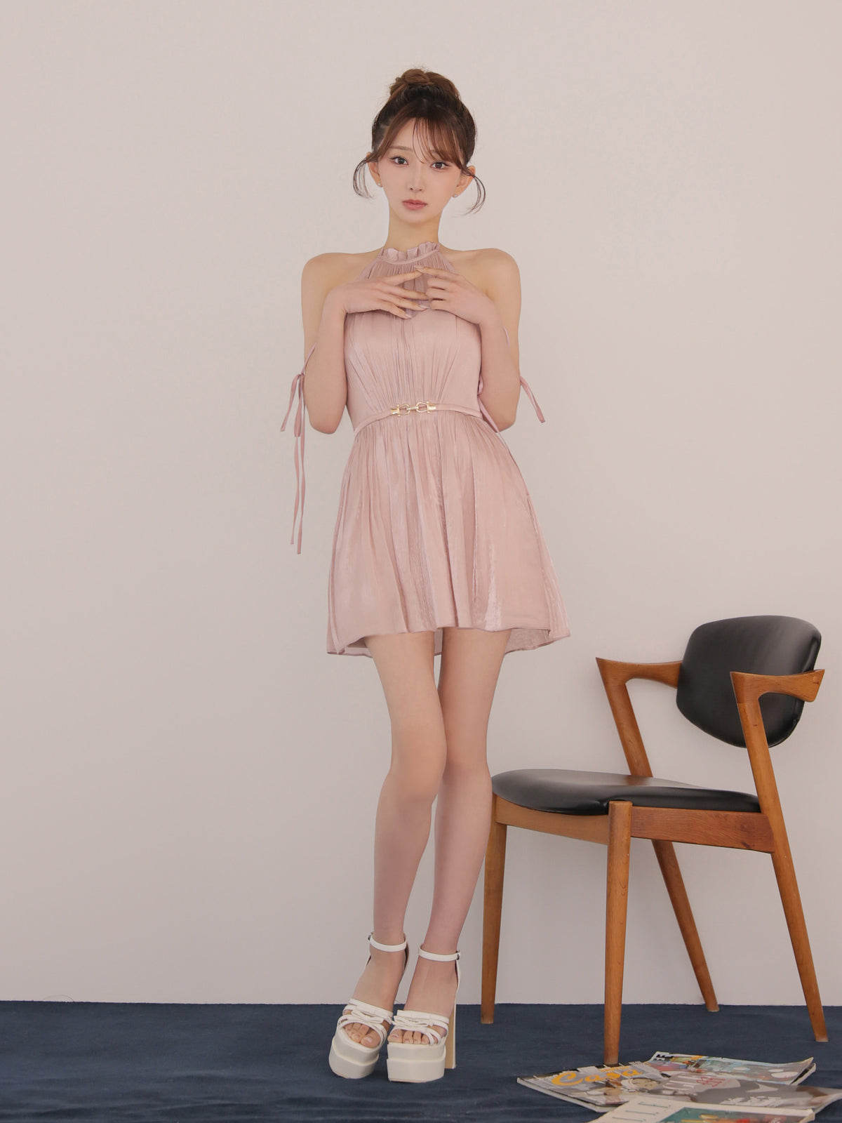 【予約】Gloss Lady Dress  (anier5116)