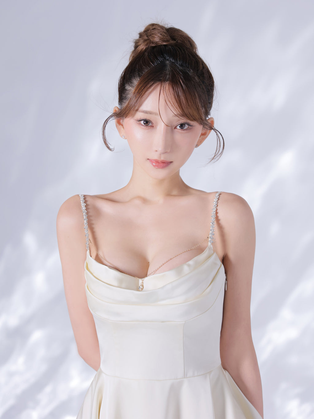【予約】Teardrop Drape Dress  (anier5117)