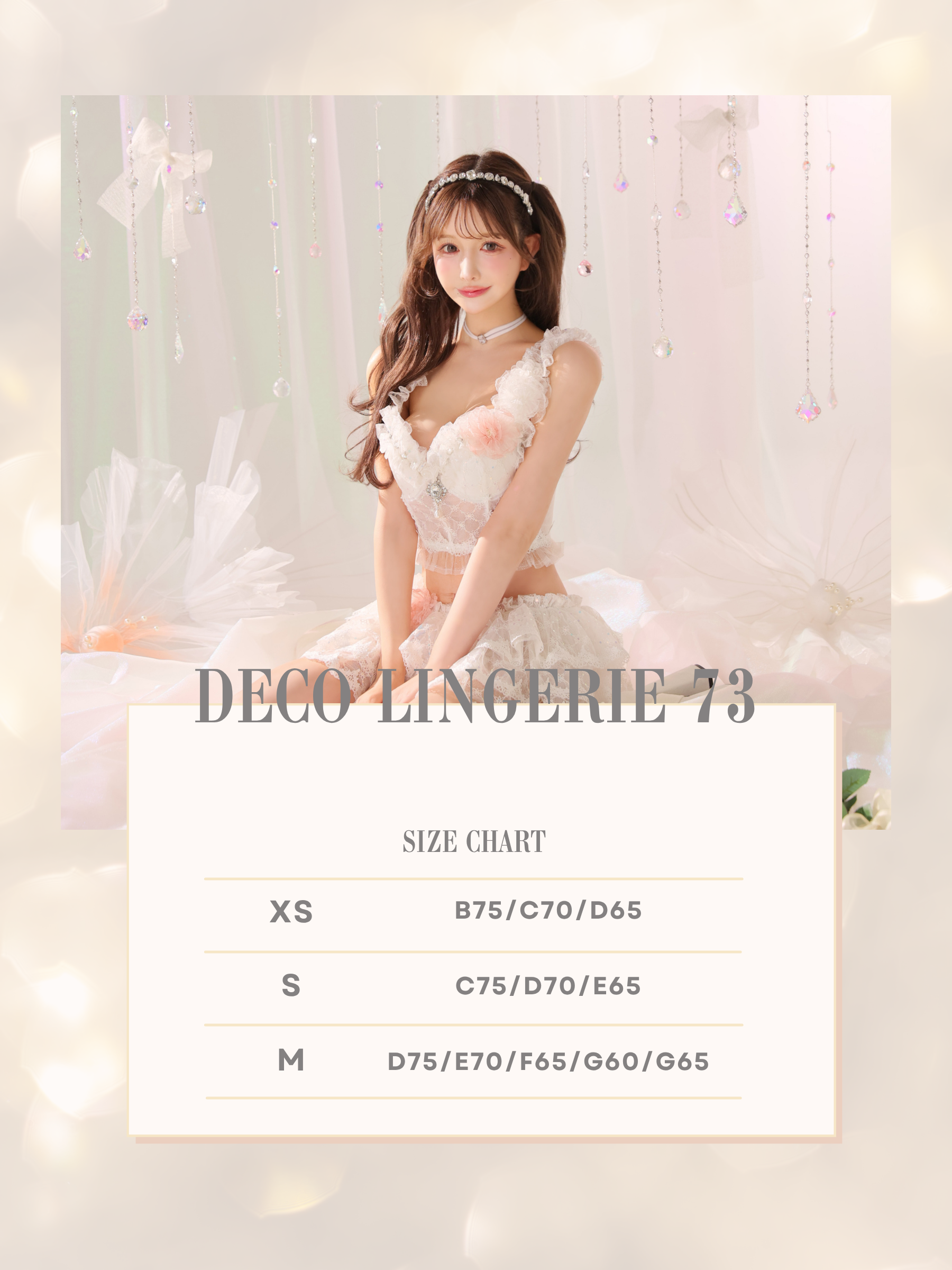 ★予約商品★【8月上旬頃入荷予定】Deco Lingerie 73 (DL73) (A1)